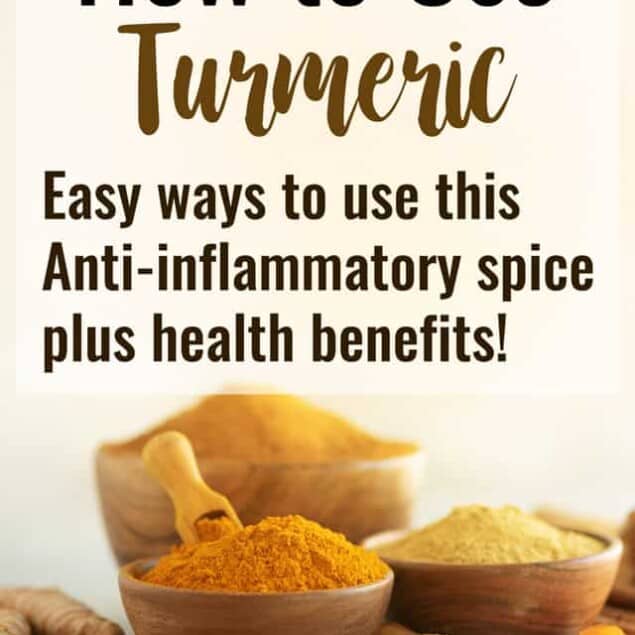 How to Use Turmeric + Health Benefits - Ever wondered how to use turmeric? I'm sharing 5 easy ways, different recipes as well as the health benefits of turmeric! It's a powerful, tasty spice! | #Foodfaithfitness | #health #Turmeric #Healthtips #glutenfree #anti-inflammatory 
